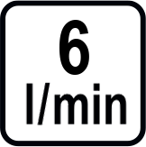 Debit maxim (l/min)