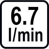 Макс. дебит (l/min)