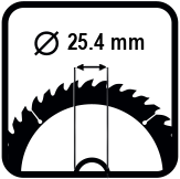 Вътрешен диаметър на диска (mm)