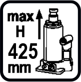 Макс. височина на крика (mm)