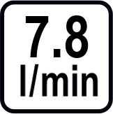 Макс. дебит (l/min)