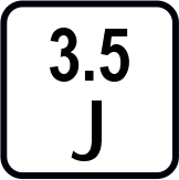 Макс. енергия на удара (EPTA) (J)