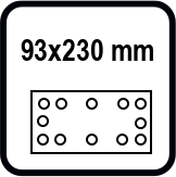 Размер на шкурката (mm)