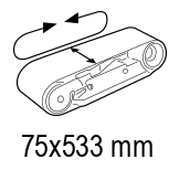 Размер на лентата (mm)