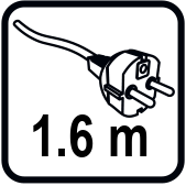 Дължина на захранващия кабел (m)