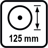 Диаметър на диска (mm)