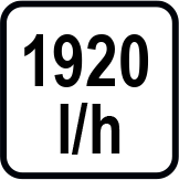 Макс. дебит (l/h)