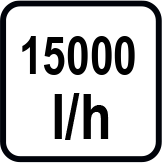 Debit maxim (l/h)
