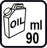Обем на резервоара за масло (ml)
