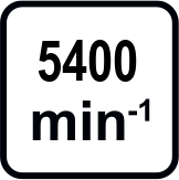 Макс. обороти без натоварване (min-1)