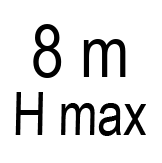 Макс. напор (m)