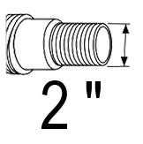 Напорен отвор (")