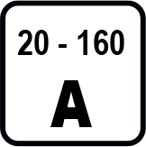 Диапазон на тока (A)