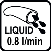 Разход на разтвор (l/min)