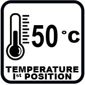 Температура на изхода на дюзата на I степен (°C)