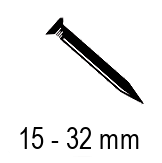 Размер на пироните (mm)