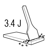 Макс. енергия на удара (EPTA) (J)