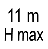 Макс. напор (m)