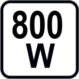 Putere nominala de intrare (W)