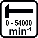 Макс. честота на ударите (min-1)