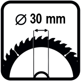 Вътрешен диаметър на диска (mm)