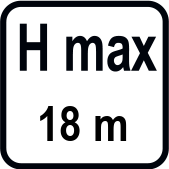 Макс. напор (m)