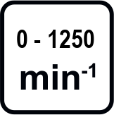 Turatie maxima in gol (min-1)