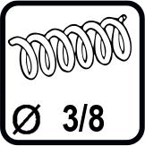 Диаметър на маркуча (")