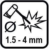 Диаметър на електрода (mm)