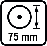 Диаметър на диска (mm)