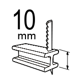 Капацитет на рязане в стомана (mm)