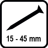 Размер на пироните (mm)