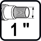 Напорен отвор (")