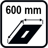 Размер на работния плот (mm)