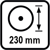 Диаметър на диска (mm)