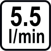 Макс. дебит (l/min)