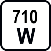 Номинална мощност (W)