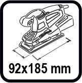 Шлифовъчен плот (mm)