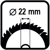 Вътрешен диаметър на диска (mm)