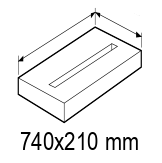 Dimensiunile mesei (mm)