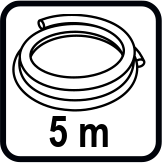 Дължина на маркуча (m)