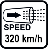 Макс. скорост на въздуха (km/h)