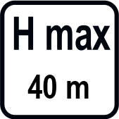 Inaltimea maxima de serviciu (m)