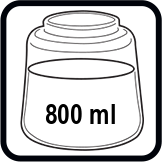 Вместимост на контейнера (ml)