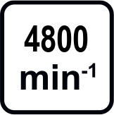 Макс. обороти без натоварване (min-1)