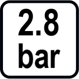 Макс. работно налягане (bar)