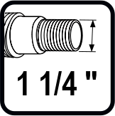 Напорен отвор (")