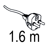 Дължина на захранващия кабел (m)