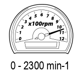Брой ходове без натоварване (min-1)