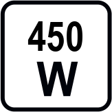 Putere nominala de intrare (W)